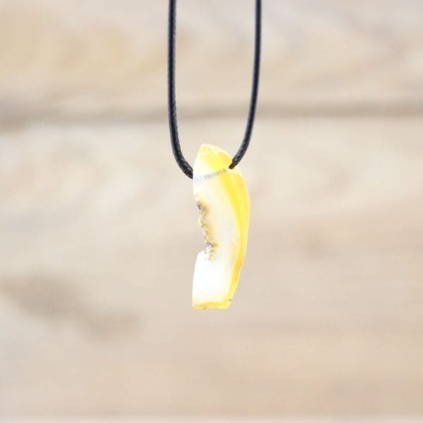 Yellow Agate pendant