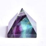 Rainbow Fluorite Pyramid