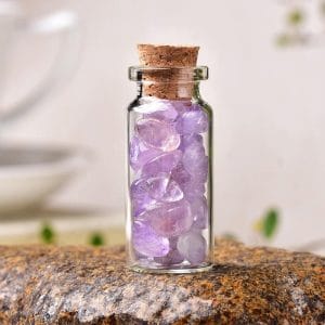 Lilac Amethyst Bottle